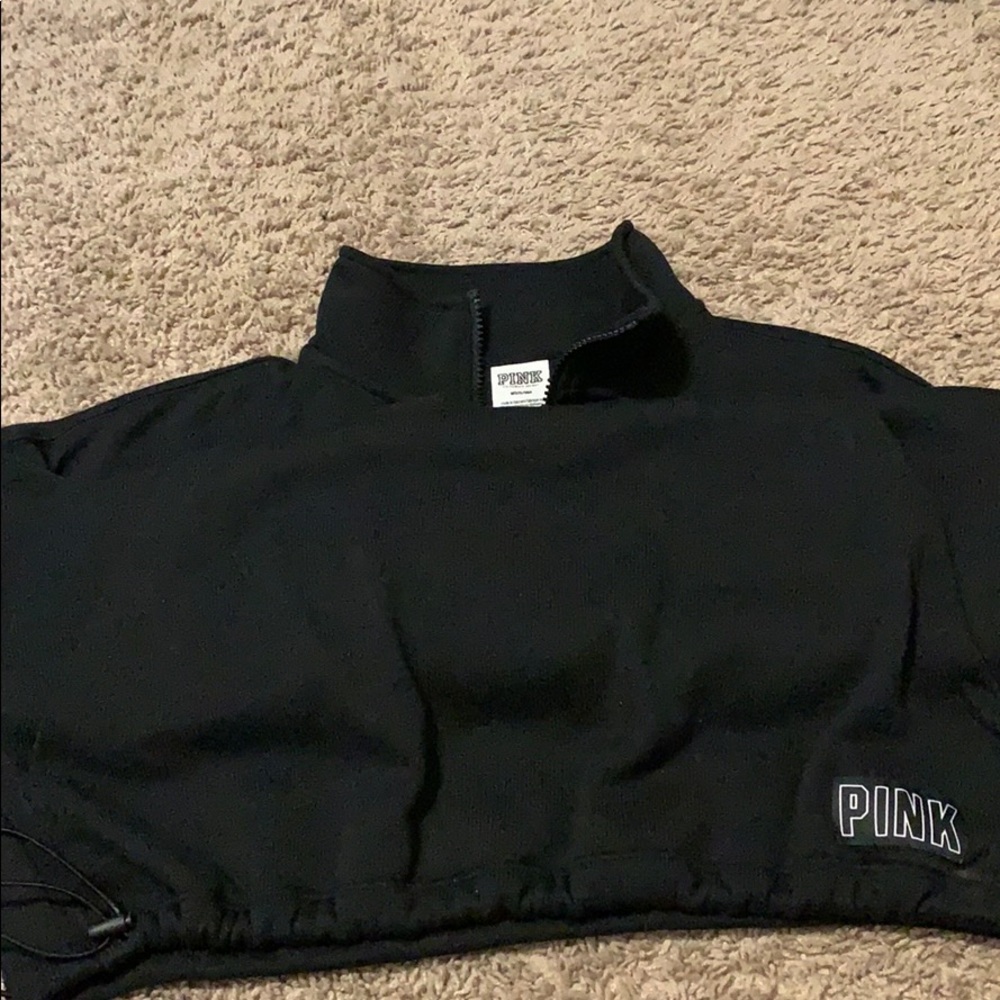 Oversized half zipped fleece